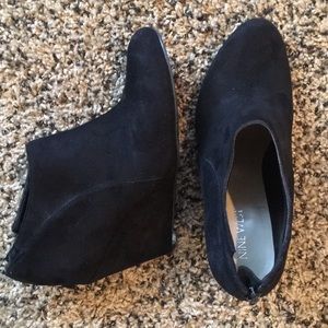 Nine West Black Wedges